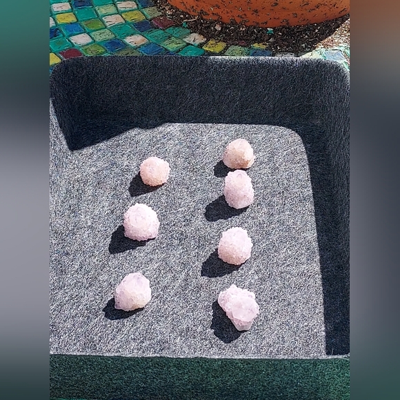 LOT! Spirit CrystalsyPineapple Quartz Crystals Purple Amethyst Quartz Crystals - Picture 13 of 16